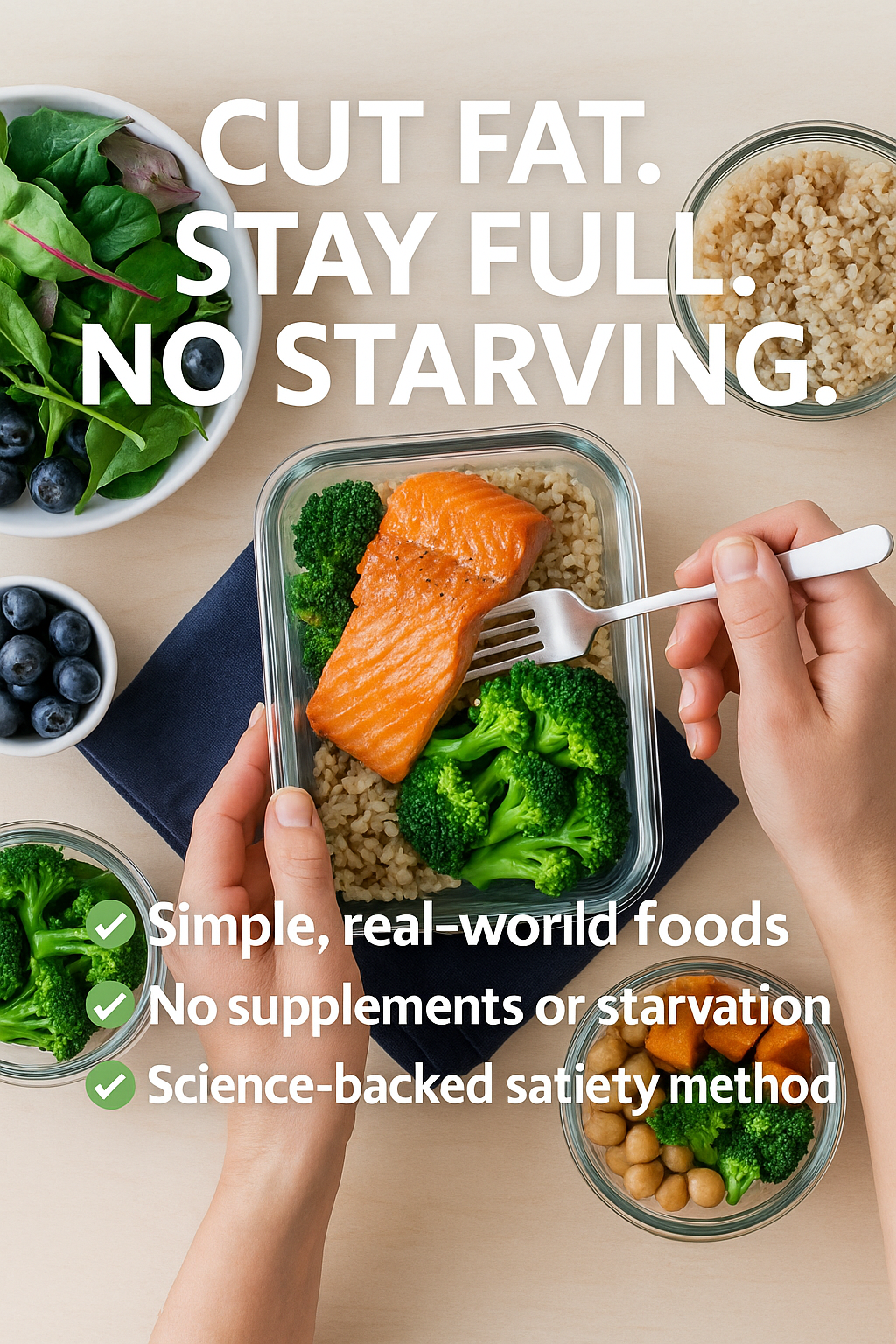 High-Satiety Cutting Meal Plan (Stay Full at 2,000 Calories)