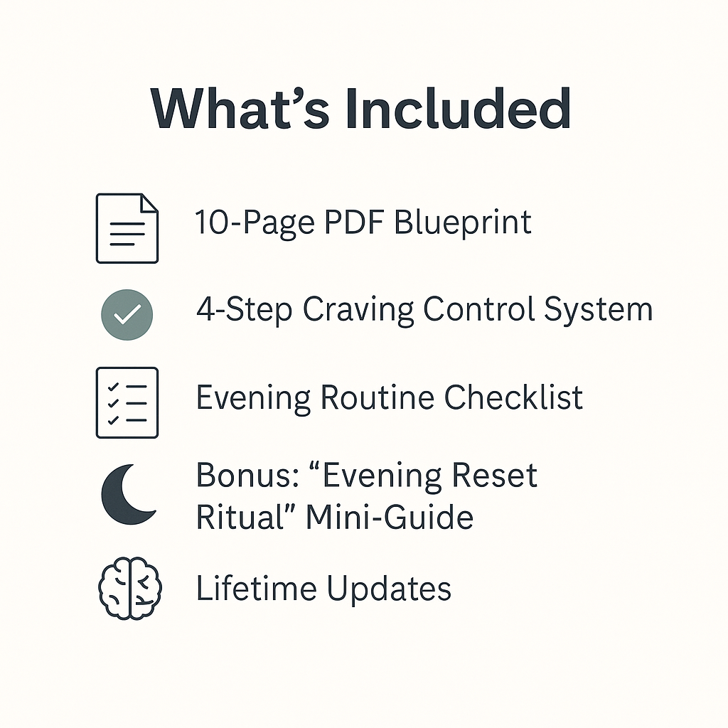 Late-Night Craving Control Blueprint